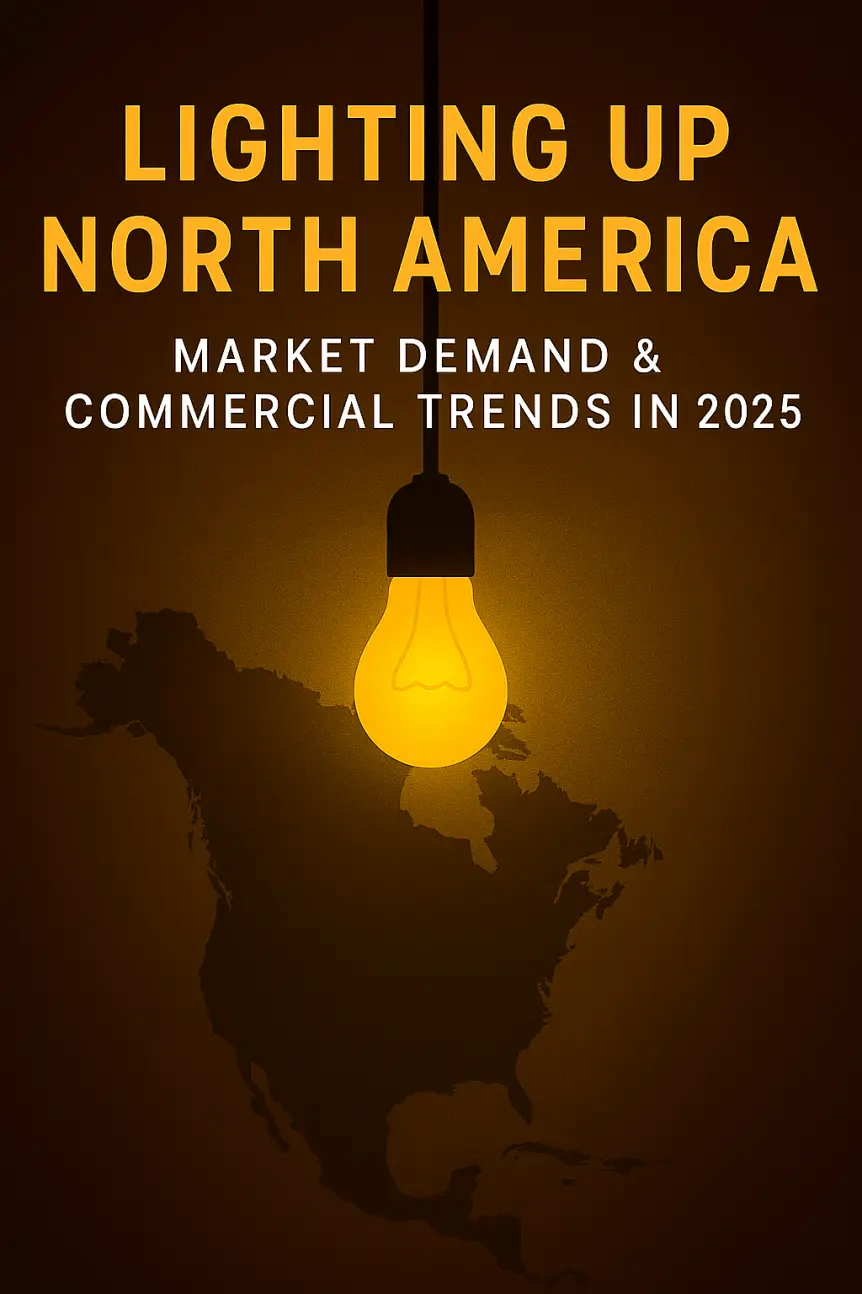 Lighting Up North America: Market Demand & Commercial Trends in 2025