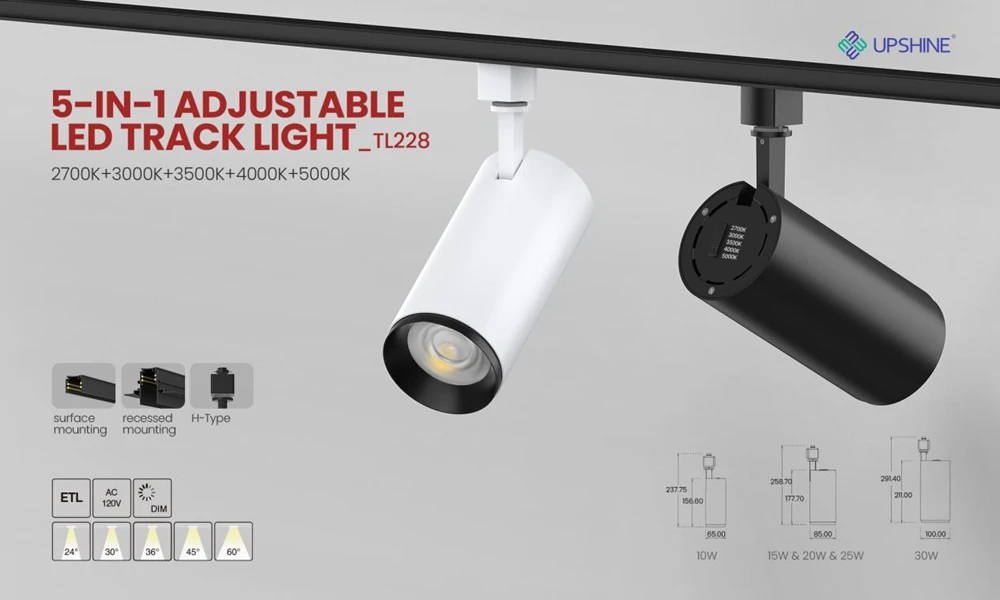 TL228 LED Track Light: Precision Lighting with Modern Appeal