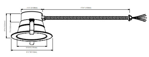 DL254 Premium LED Downlight 6 inch size(1)