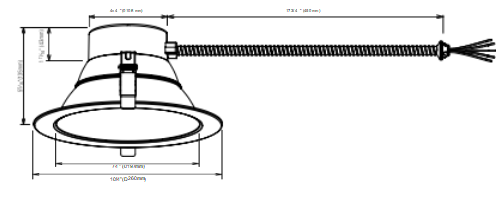 DL254 Premium LED Downlight 8 inch size(1)